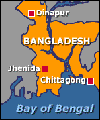 A Bangladesh map