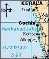 South Indian occidental ancient ports area