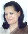 Indian Opposition leader, Sonia Gandhi