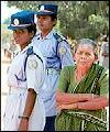 Tiger police women in Sri Lanka LTTE controlled area