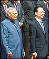 Indian Prime Minister, Atal Behari Vajpayee with chineese prime minister Jiabao